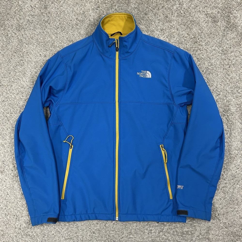 The North Face Windstopper Jacket Mens Medium Blue Full Zip‎ Gorpcore Outdoor